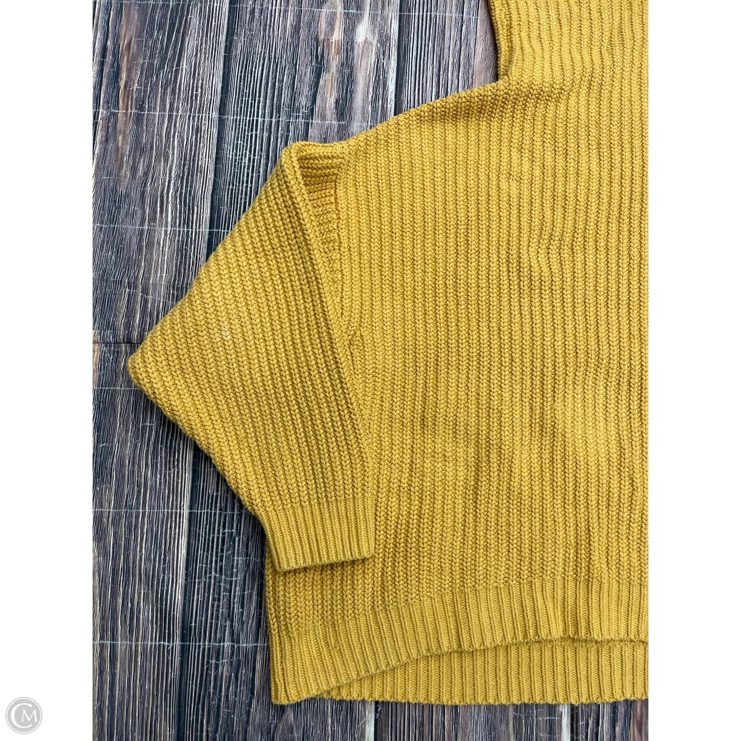 Sweater By Free People In Yellow, Size: M