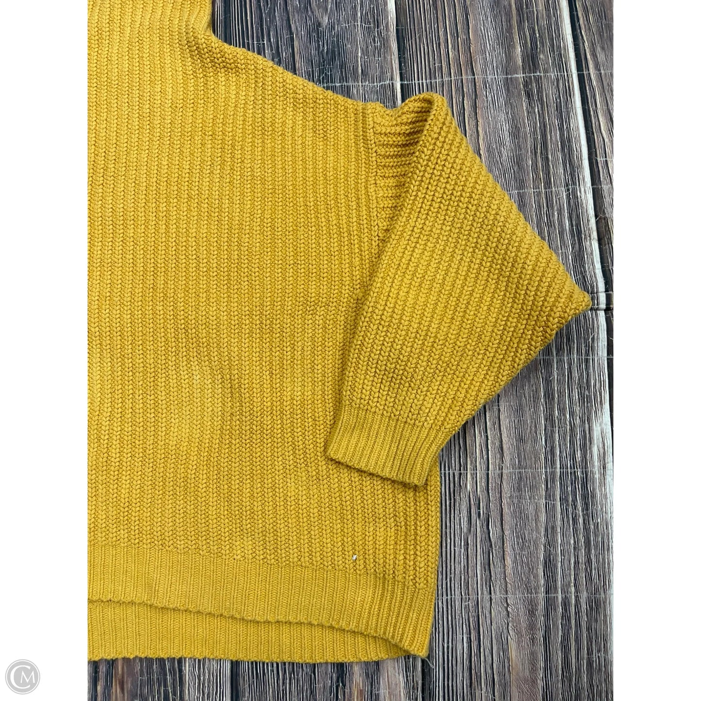 Sweater By Free People In Yellow, Size: M