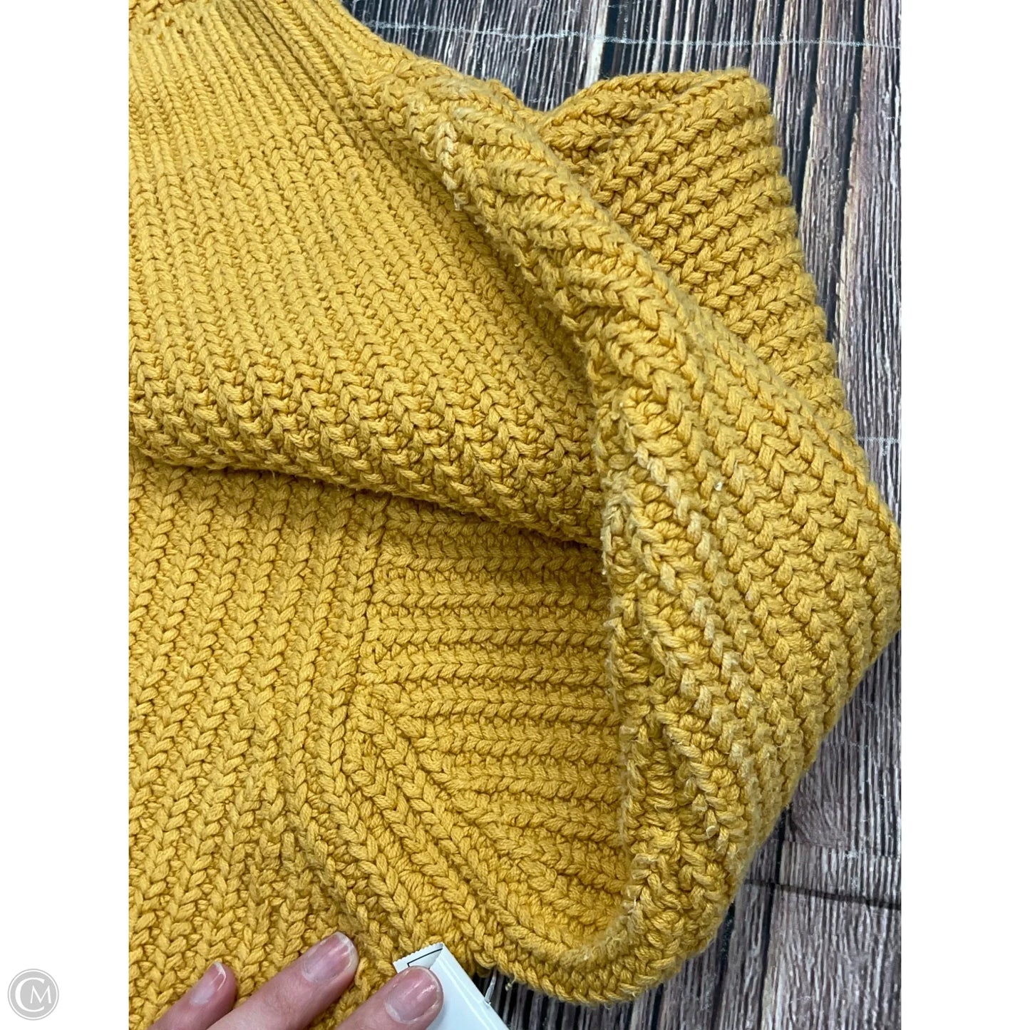 Sweater By Free People In Yellow, Size: M
