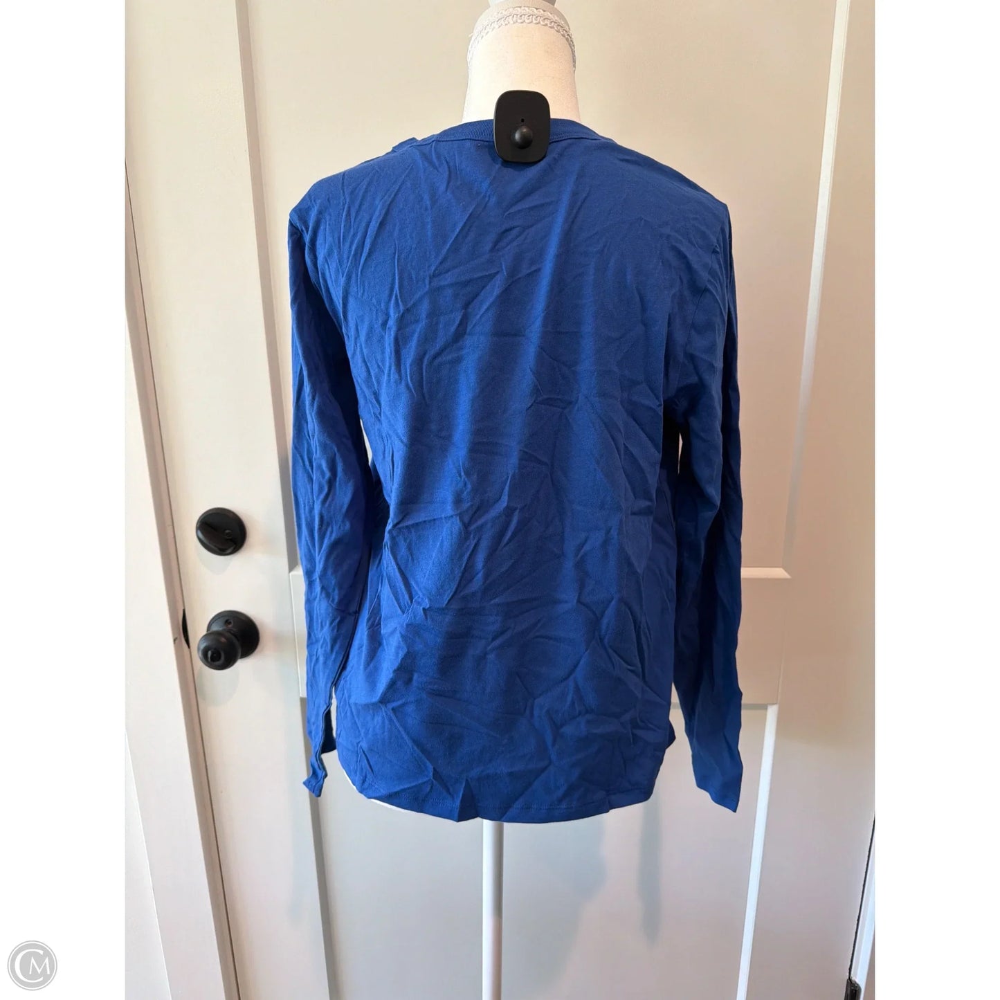 Top Long Sleeve Basic By Old Navy In Blue, Size: M