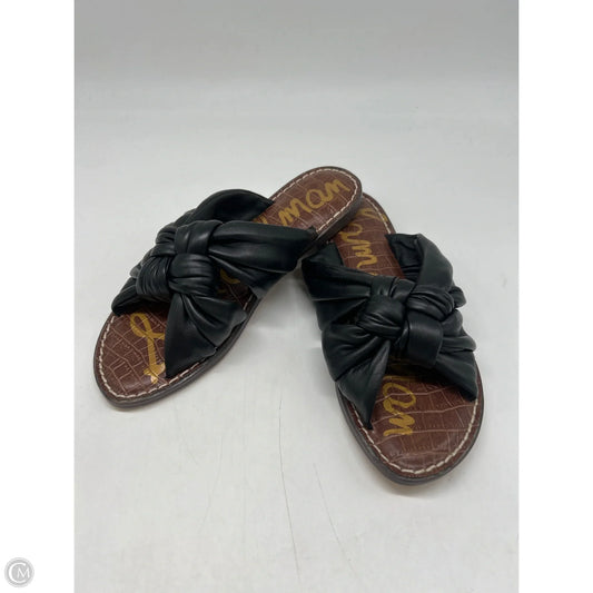 Sandals Flats By Sam Edelman In Black, Size: 6.5