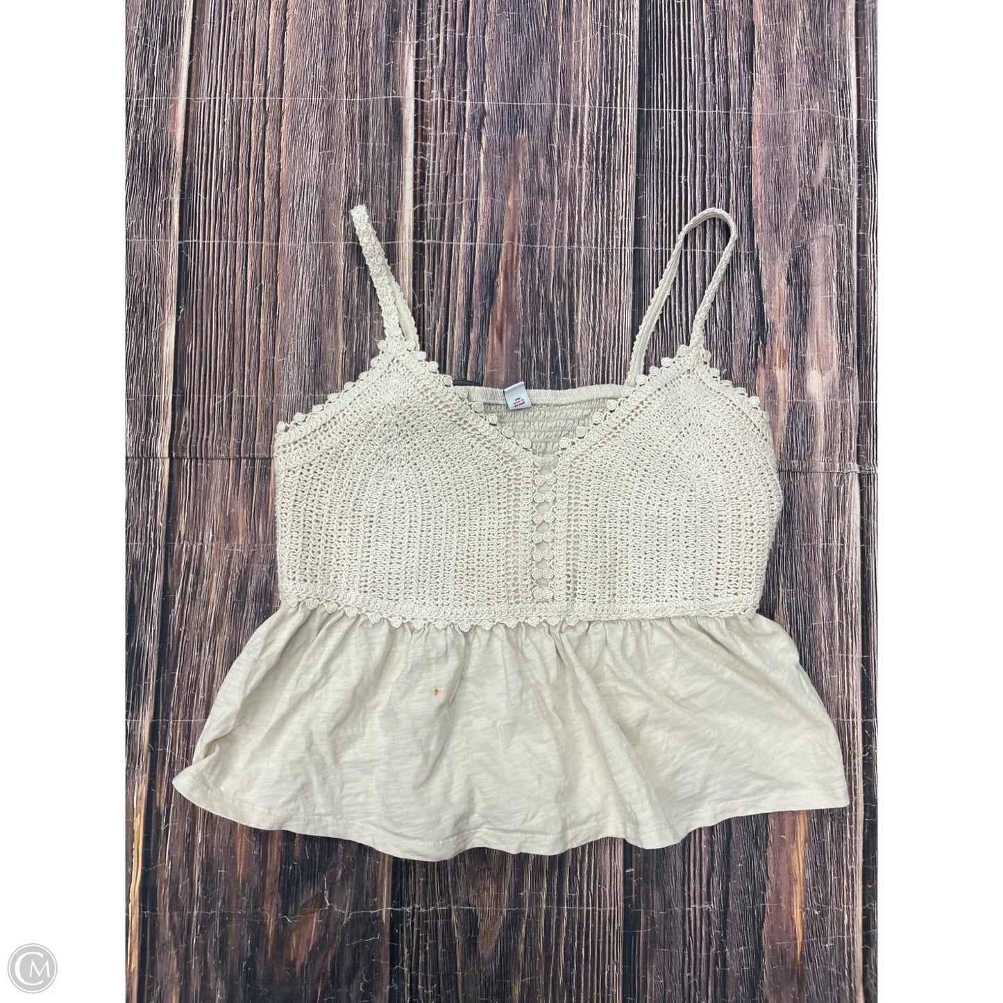 Tank Top By Old Navy In White, Size: L
