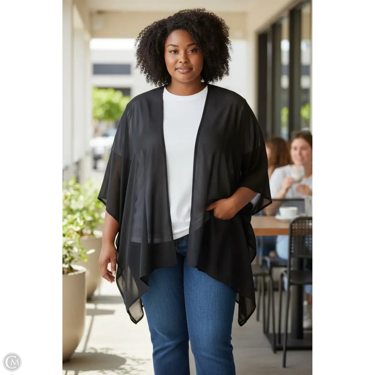 Cardigan By Torrid In Black, Size: 1x