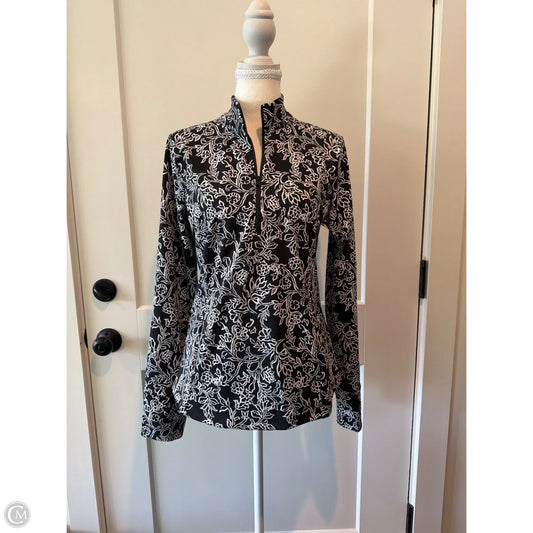 Sweatshirt Collar By Tommy Bahama In Black, Size: M