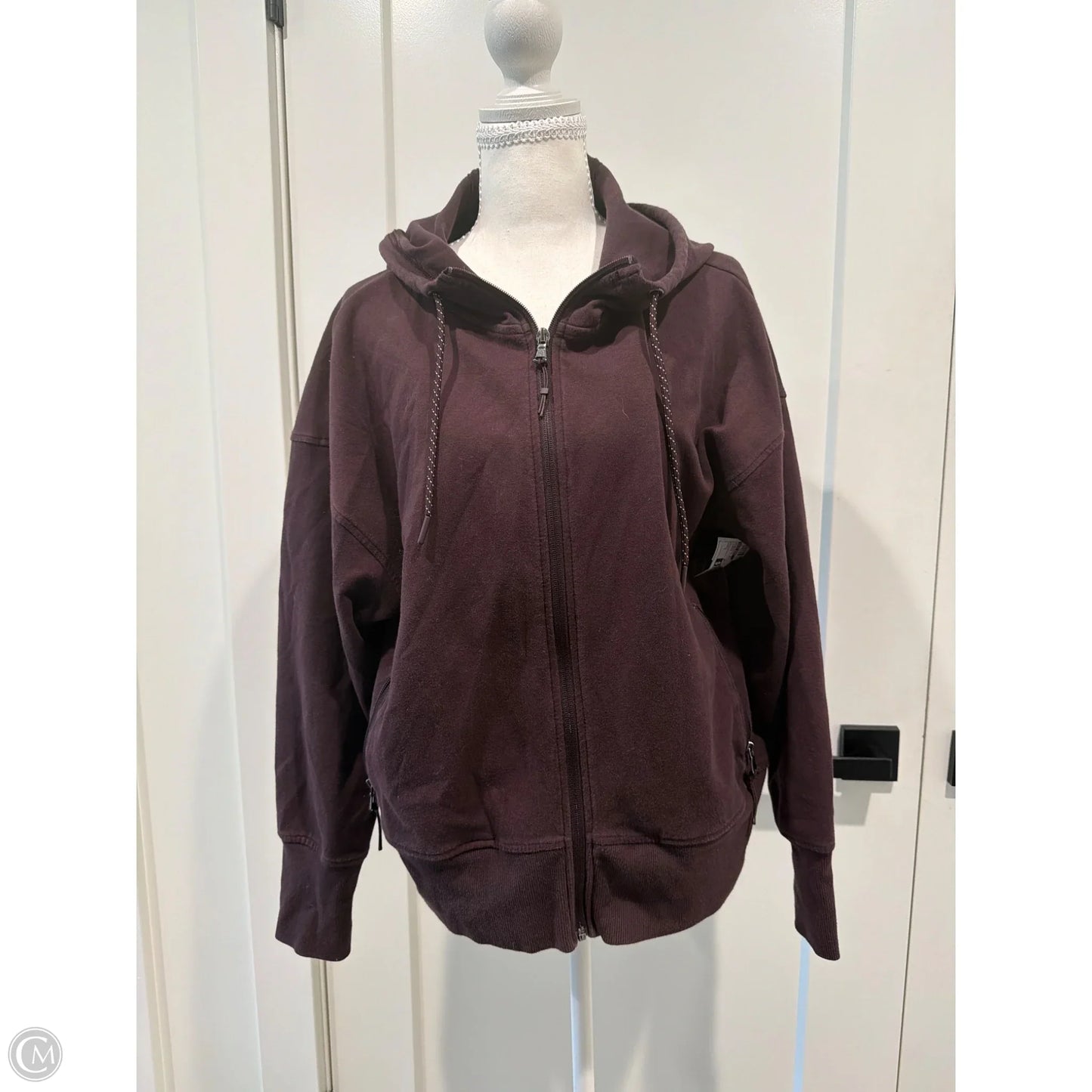 Athletic Jacket By Old Navy In Purple, Size: L