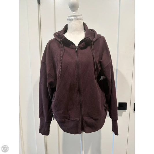 Athletic Jacket By Old Navy In Purple, Size: L