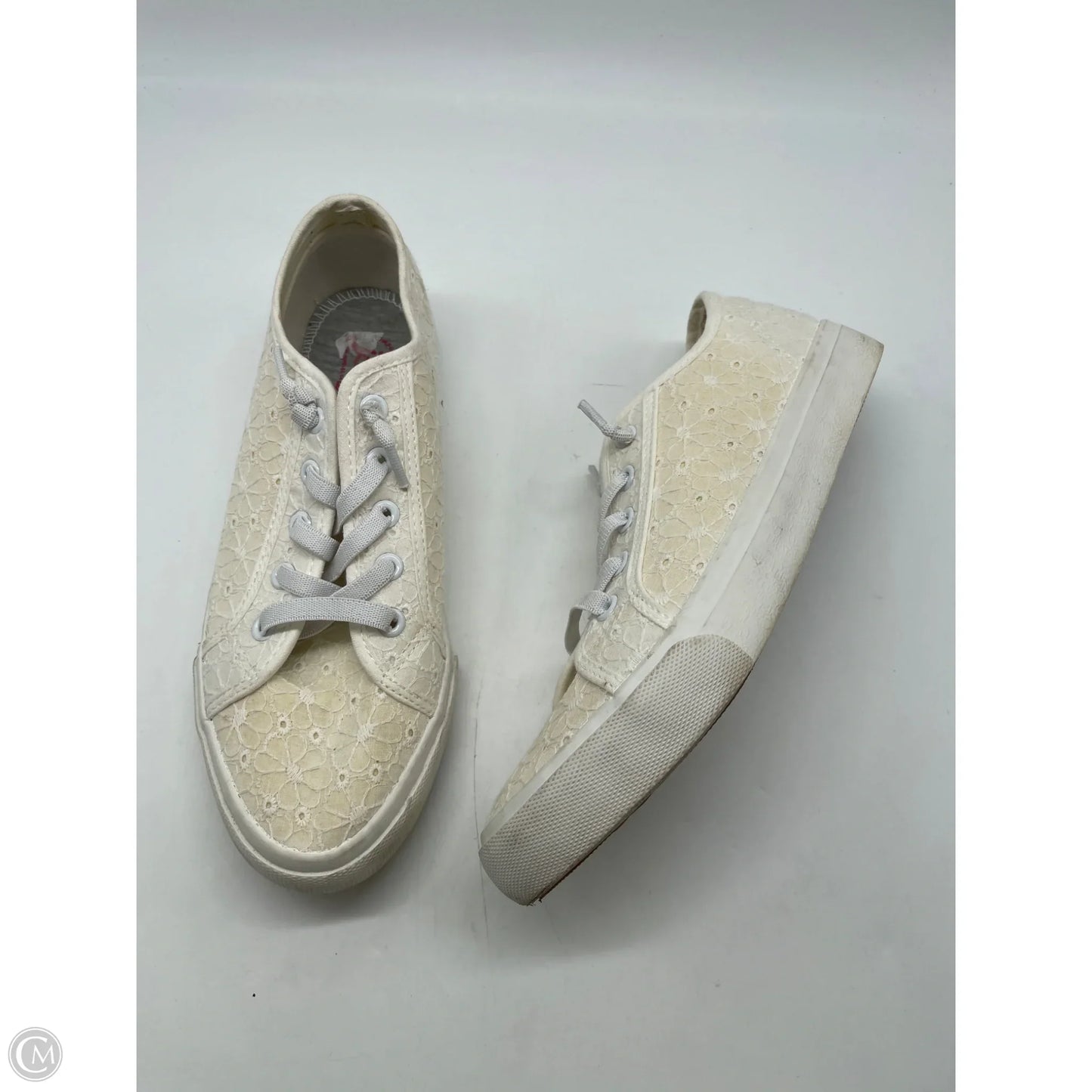 Shoes Flats By Jelly Pop In Cream, Size: 8