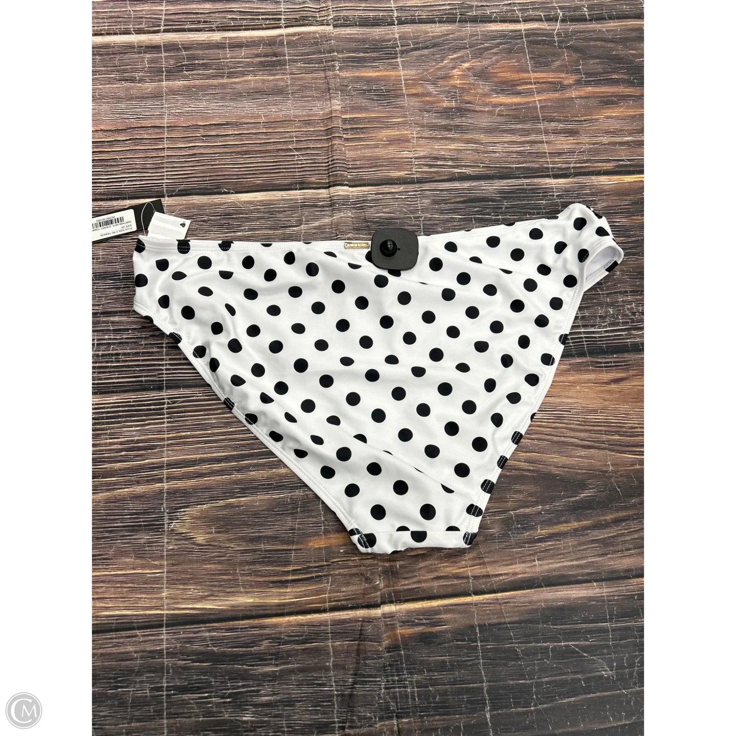 Swimsuit Bottom By Nicole Miller In White, Size: 2x