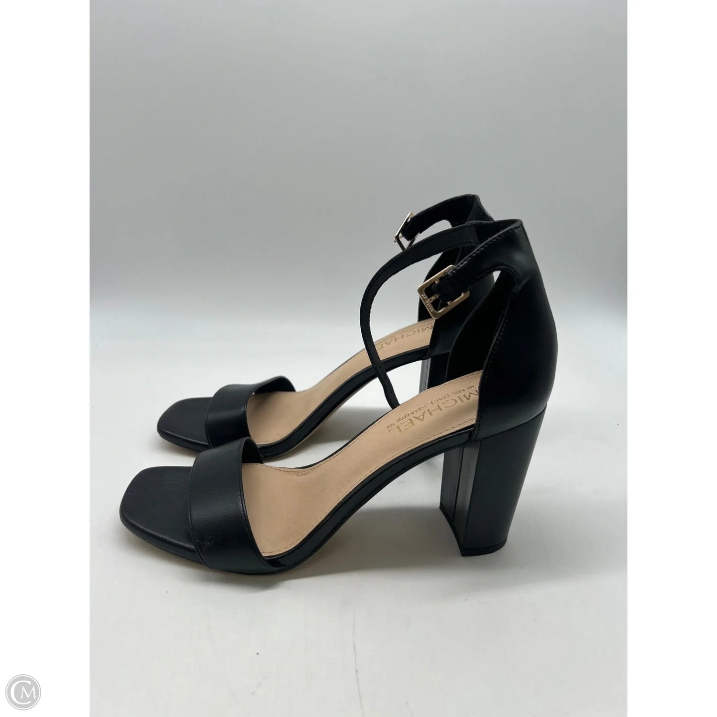 Shoes Heels Block By Michael Shannon In Black, Size: 8