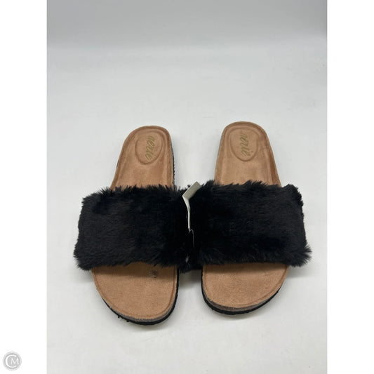 Sandals Flats By Aerie In Black, Size: 10