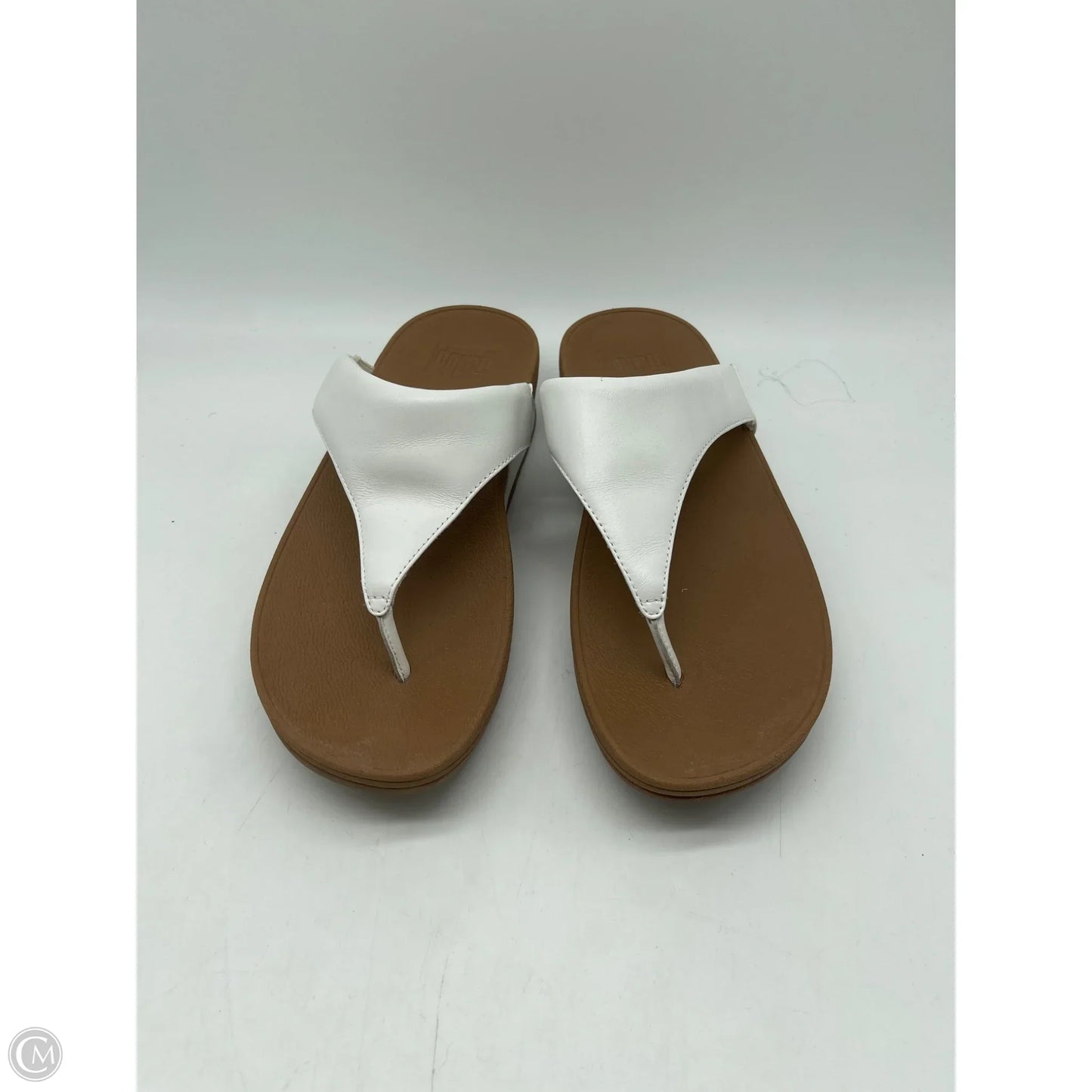 Sandals Flats By Clothes Mentor In Brown, Size: 9