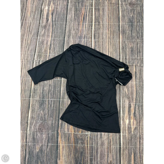 Top 3/4 Sleeve By Zara In Black, Size: L