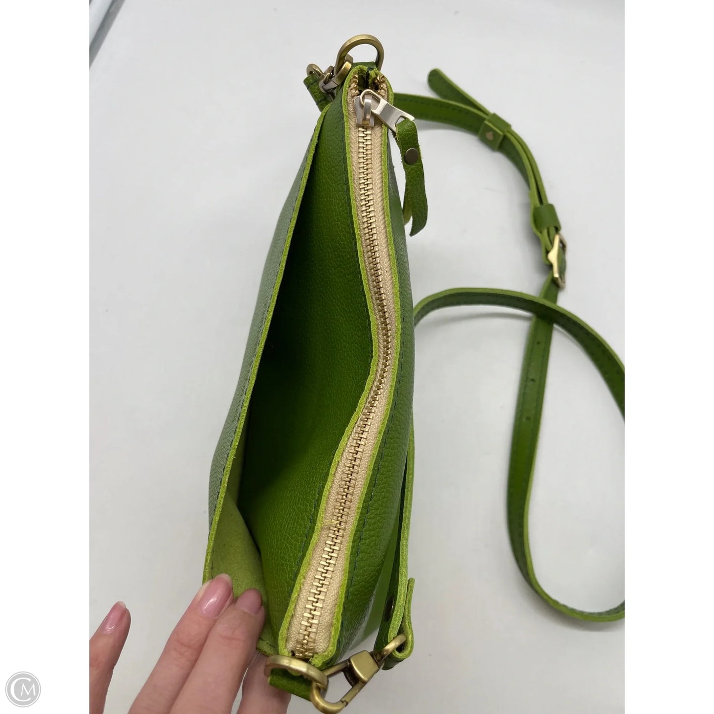 Handbag By Portland Leather, Size: Medium