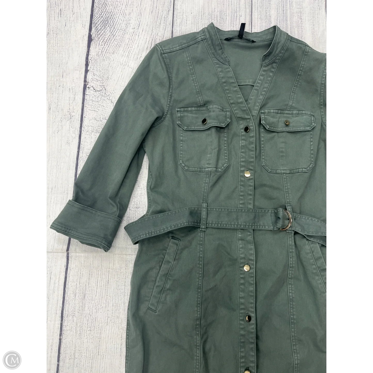 Dress Casual Maxi By White House Black Market In Green, Size: 12