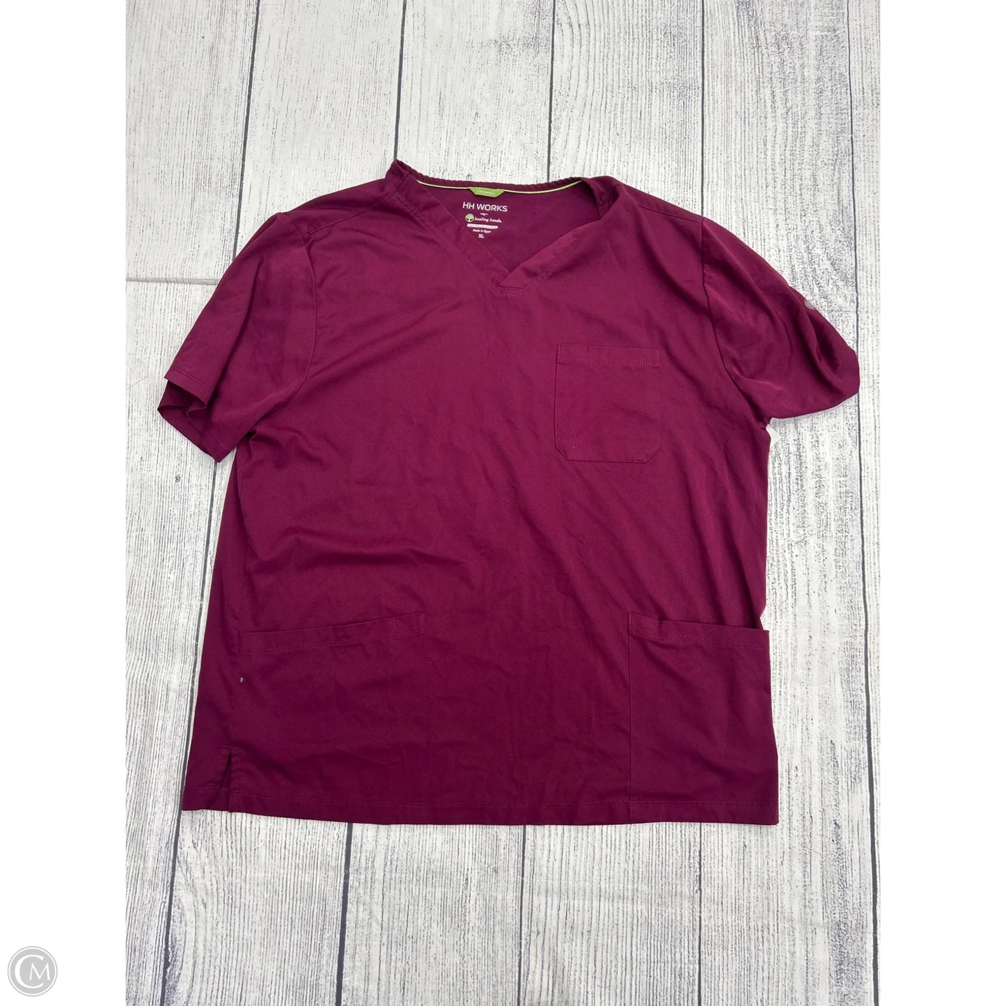 Top Short Sleeve By Clothes Mentor In Red, Size: Xl