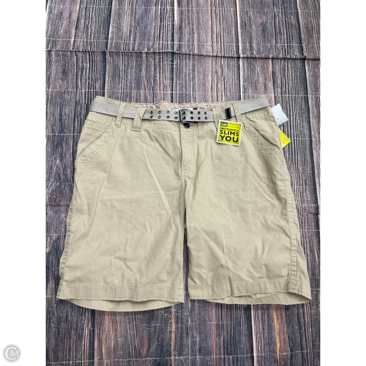 Shorts By Lee In Tan, Size: 18
