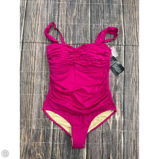 Swimsuit By Clothes Mentor In Pink, Size: 12