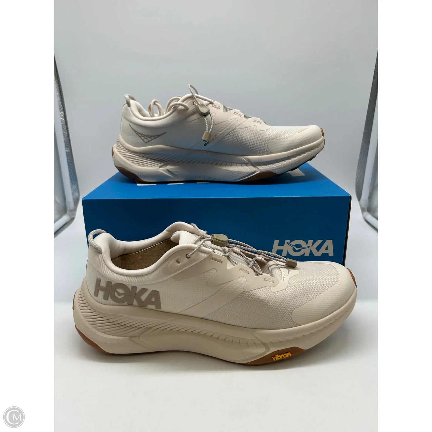 Shoes Athletic By Hoka In Tan, Size: 10