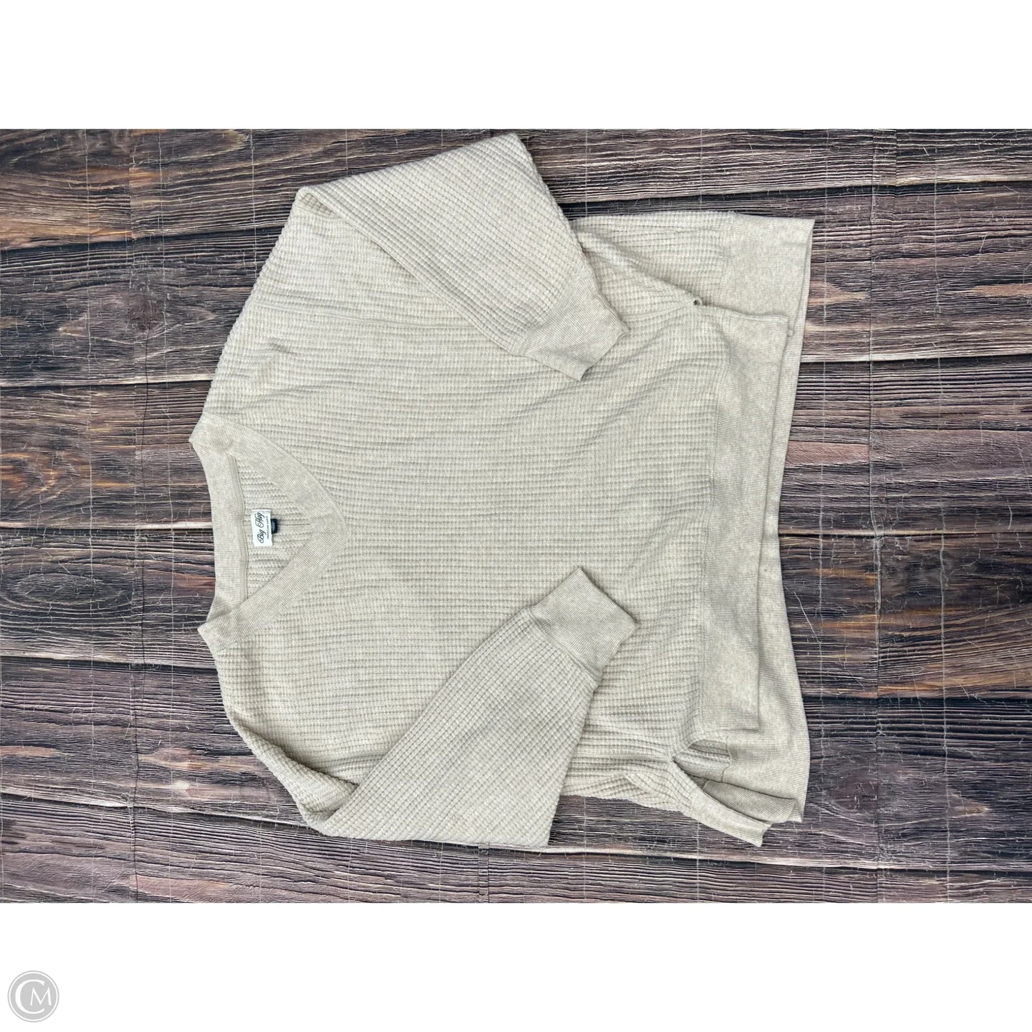 Sweatshirt Crewneck By American Eagle In Tan, Size: 1x
