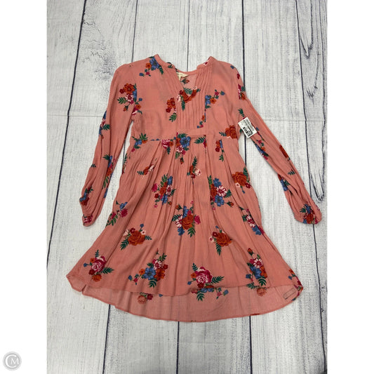 Dress Casual Short By Matilda Jane In Floral Print, Size: Xs