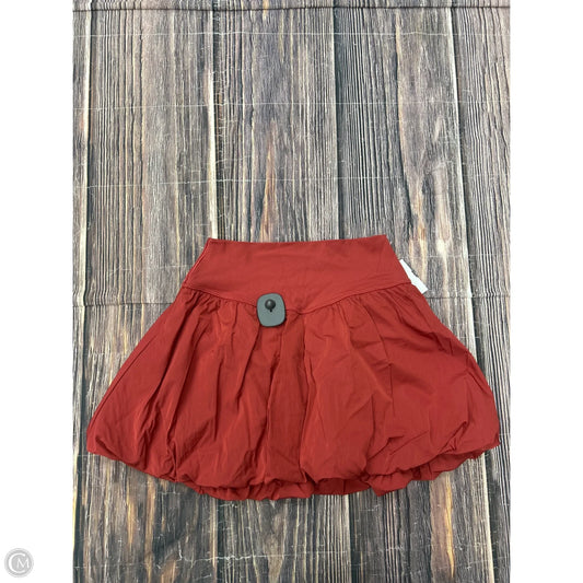Athletic Skort By Aerie In Red, Size: M
