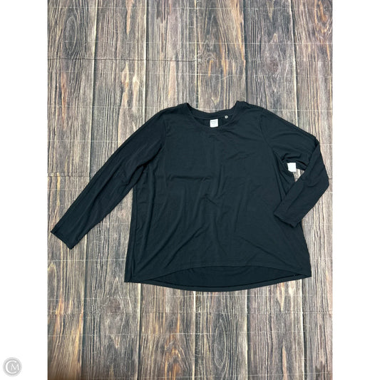 Top Long Sleeve By Athleta In Black, Size: Xl