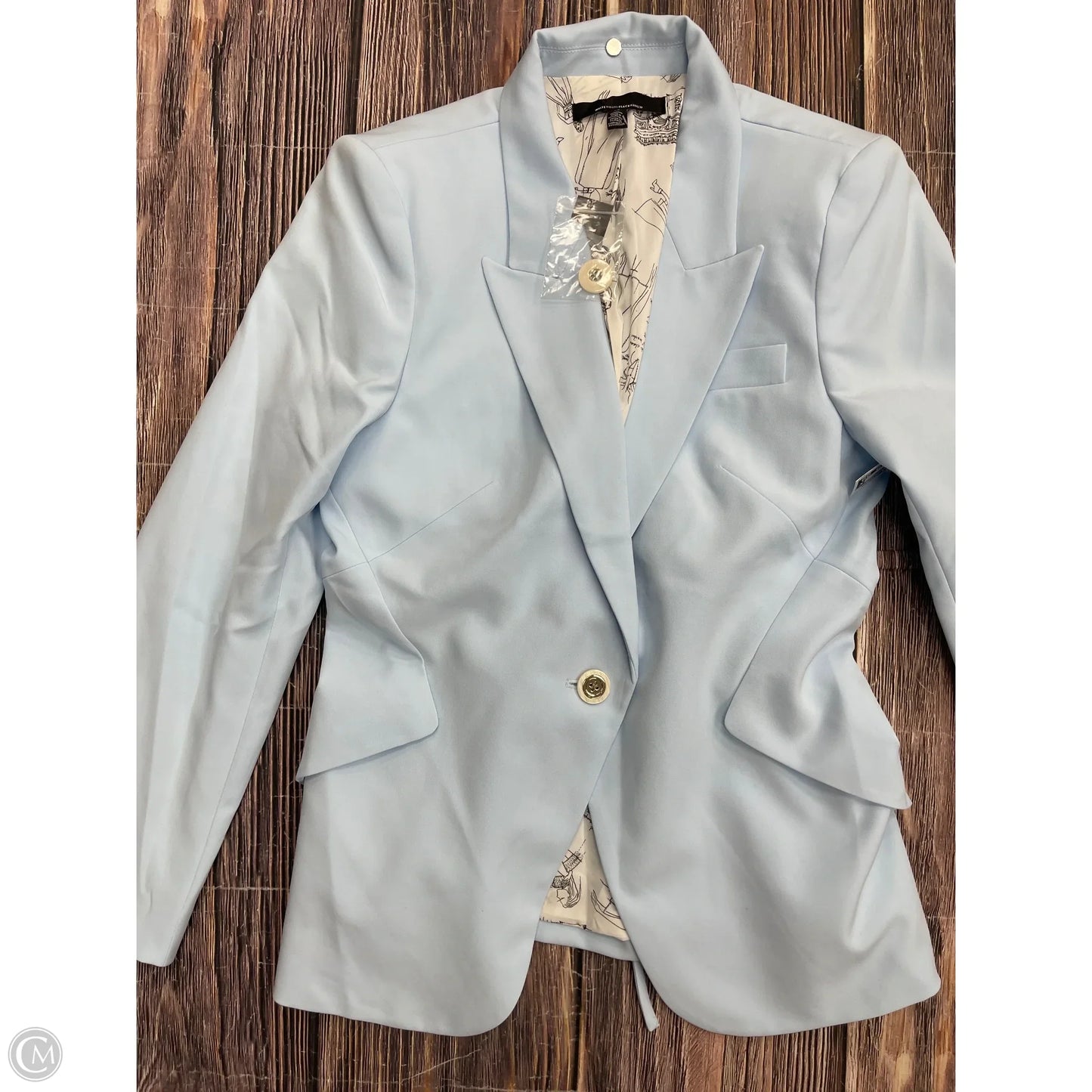 Blazer By White House Black Market In Blue, Size: 12