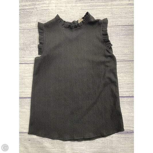 Top Short Sleeve By Entro In Black, Size: L
