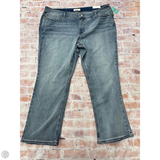 Jeans Boot Cut By Maurices In Blue Denim, Size: 24