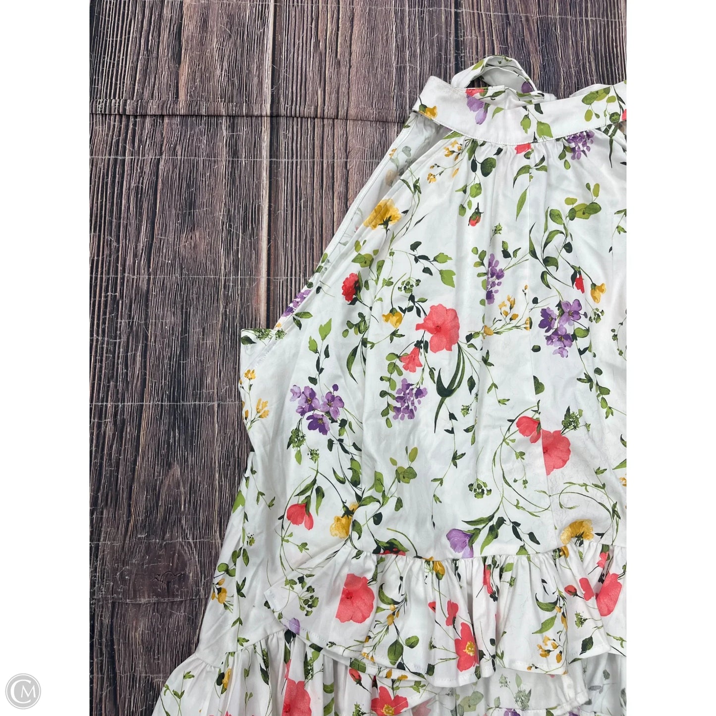 Tank Top By Cato In Floral Print, Size: Xl