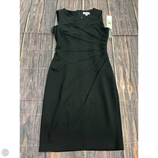 Dress Work By Calvin Klein In Black, Size: 4