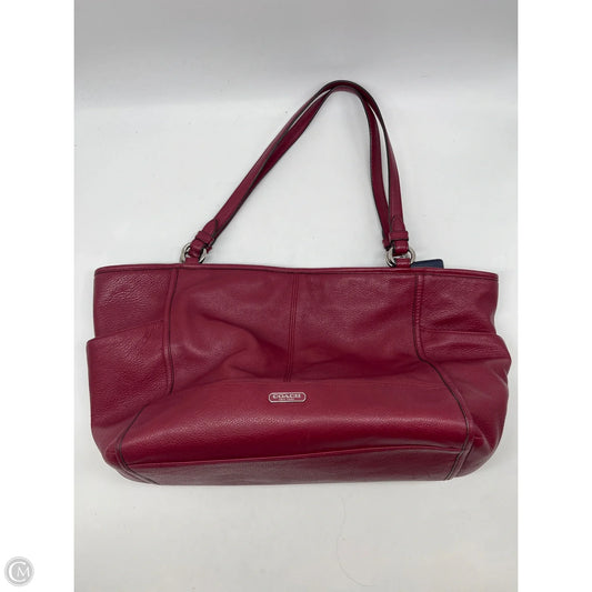 Handbag Designer By Coach, Size: Large