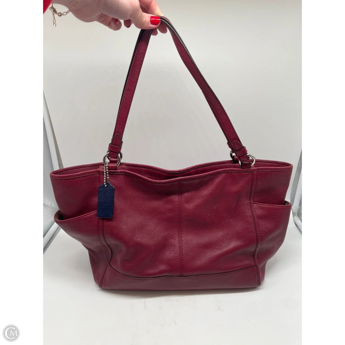 Handbag Designer By Coach, Size: Large