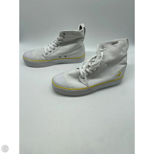 Shoes Sneakers By Clothes Mentor In White, Size: 8.5