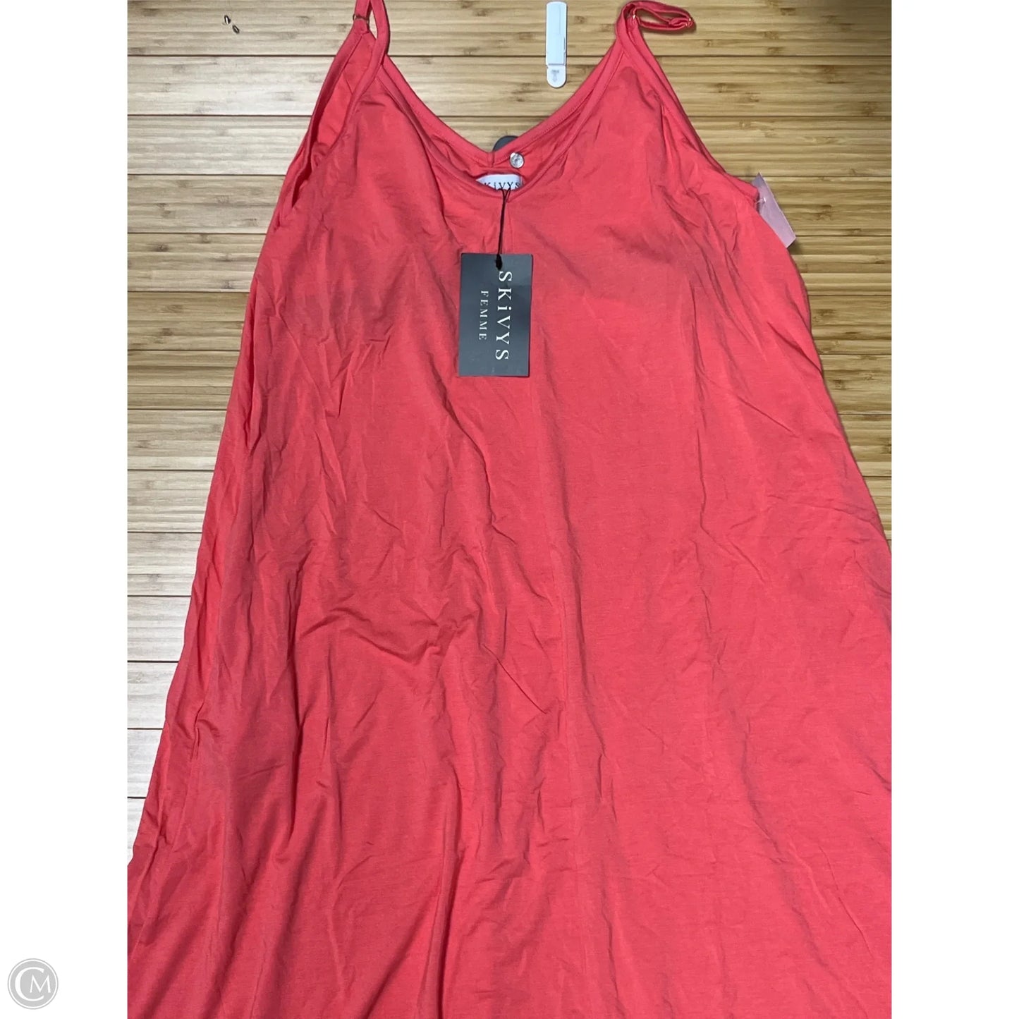 Dress Casual Maxi By Clothes Mentor In Pink, Size: Xl
