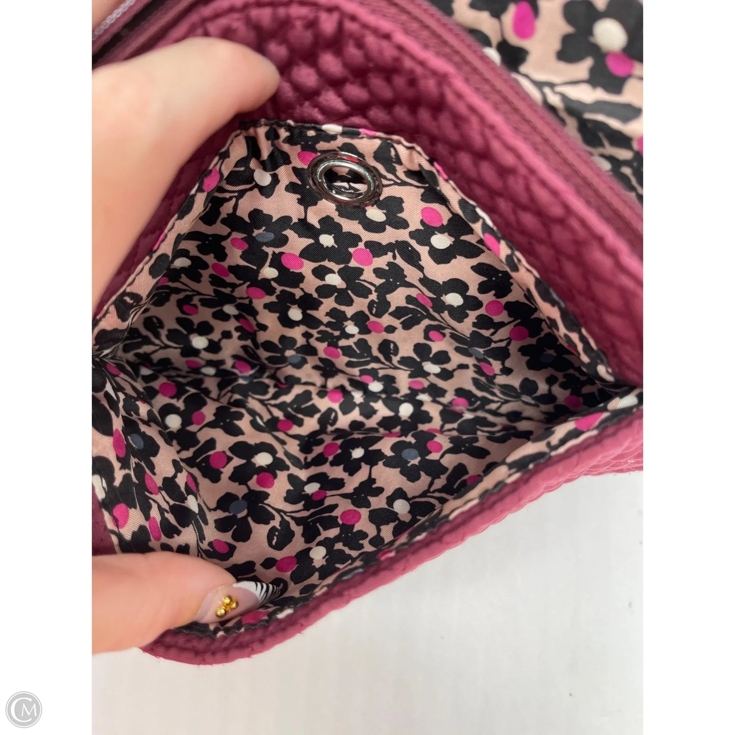 Handbag By Vera Bradley, Size: Medium