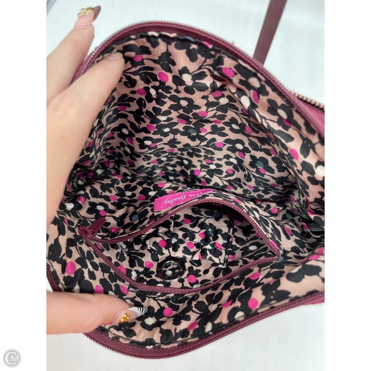 Handbag By Vera Bradley, Size: Medium