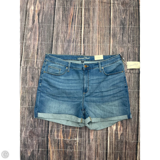 Shorts By Universal Thread In Blue Denim, Size: 20