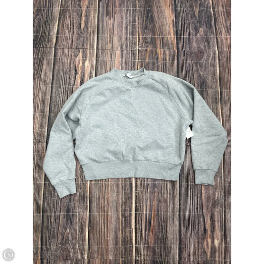 Sweatshirt Crewneck By Athleta In Grey, Size: S