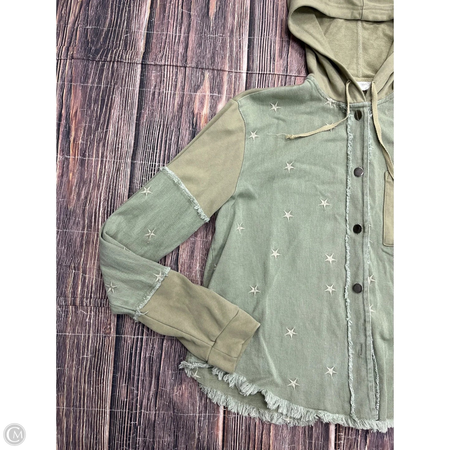 Jacket Other By Heyson In Green, Size: M