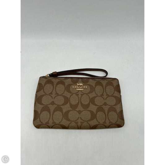 Wristlet Designer By Coach, Size: Medium