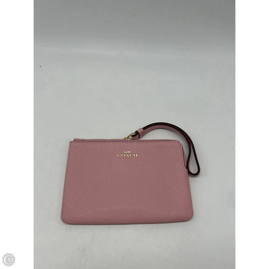 Wristlet Designer By Coach, Size: Small
