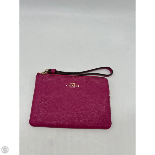 Wristlet Designer By Coach, Size: Small