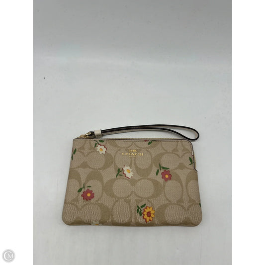 Wristlet Designer By Coach, Size: Small