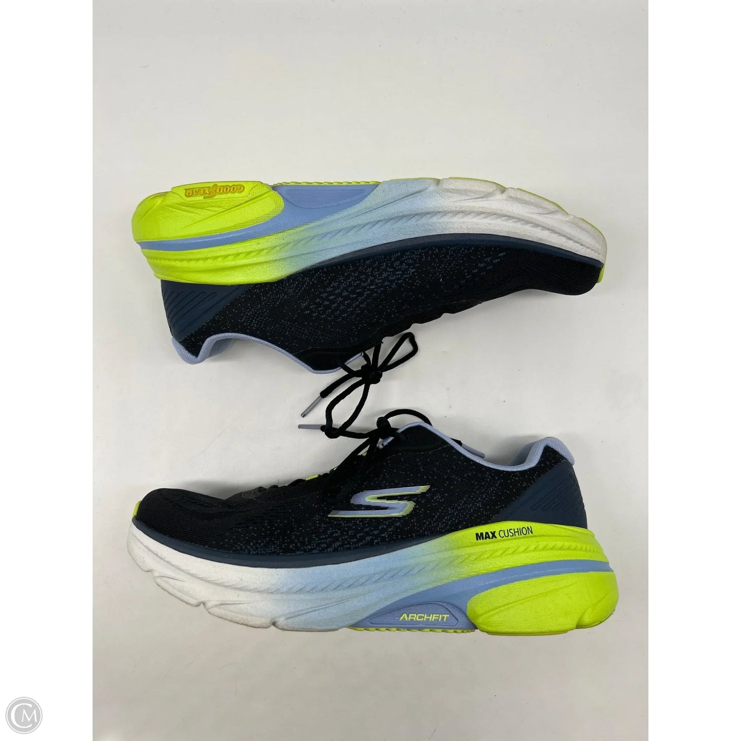 Shoes Athletic By Skechers In Black, Size: 8.5