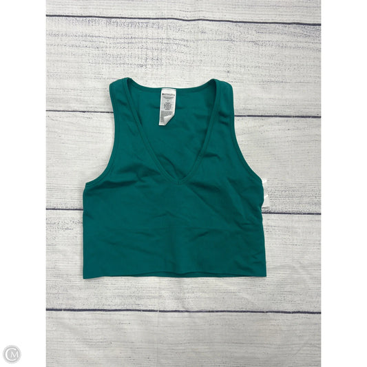 Athletic Tank Top By Athleta In Green, Size: M