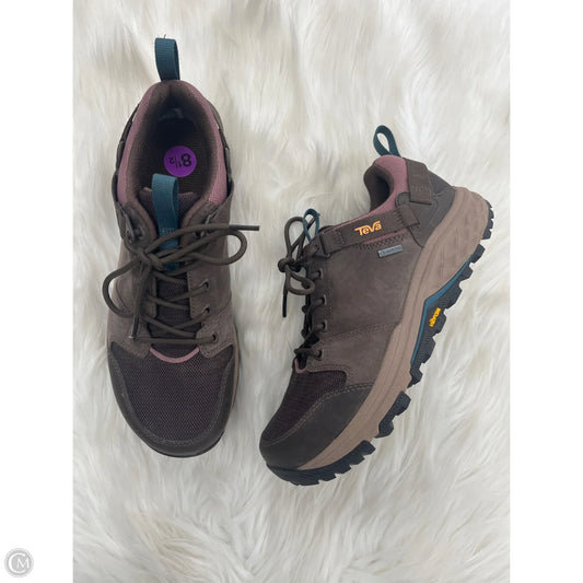 Shoes Hiking By Teva In Brown, Size: 8.5
