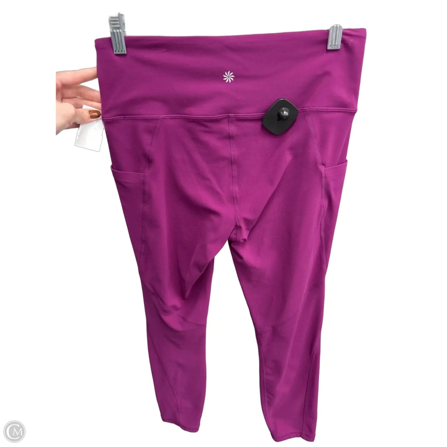 Athletic Pants By Athleta In Purple, Size: M