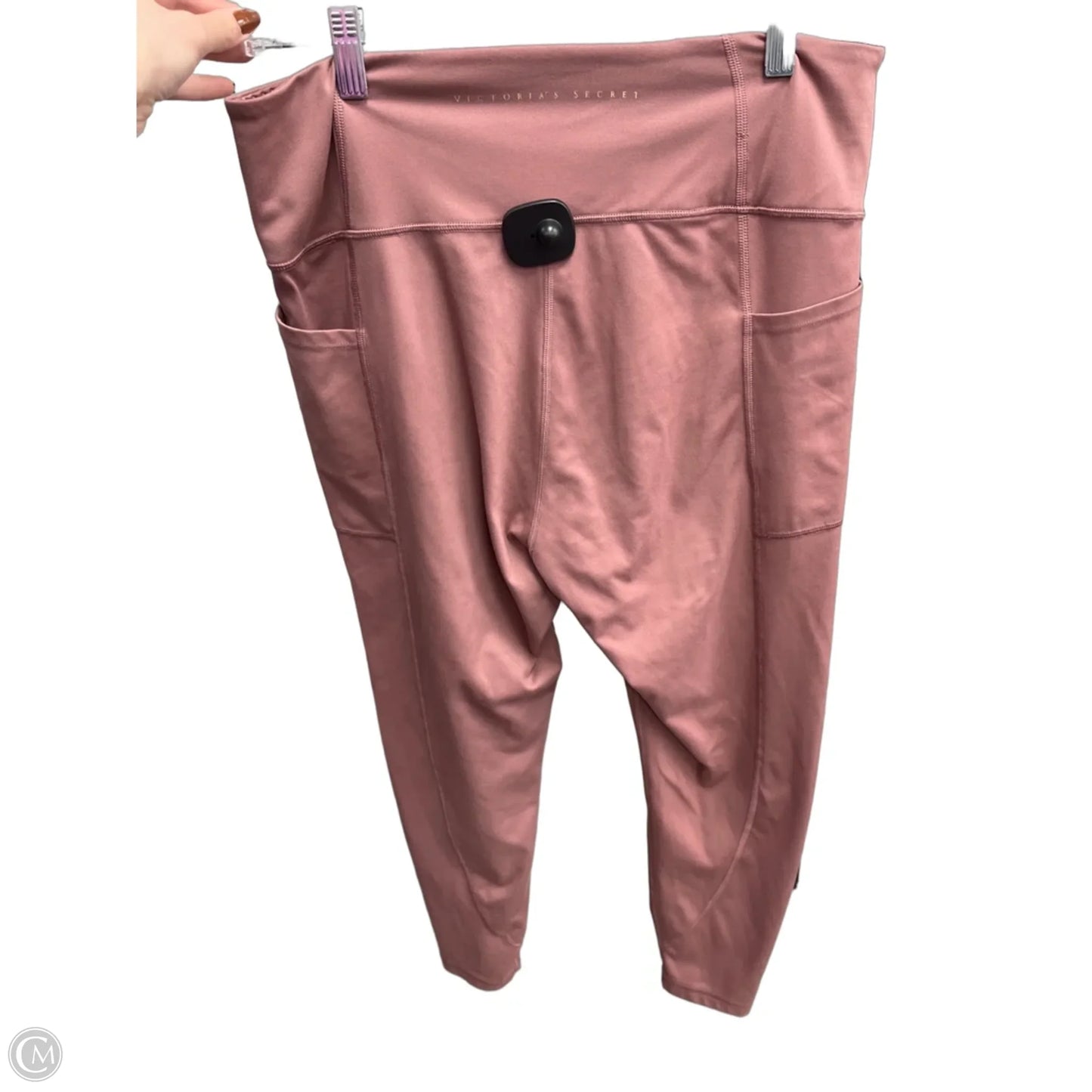 Athletic Leggings By Victorias Secret In Pink, Size: 16
