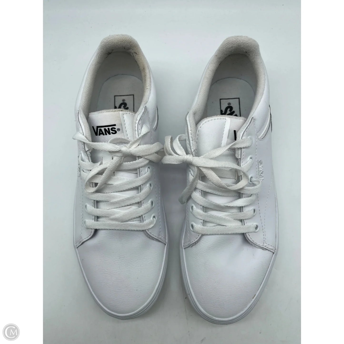 Shoes Sneakers By Vans In White, Size: 11.5